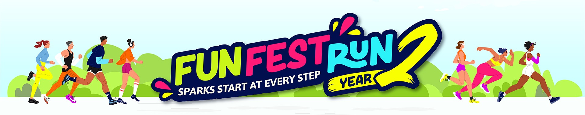 Blurred event banner