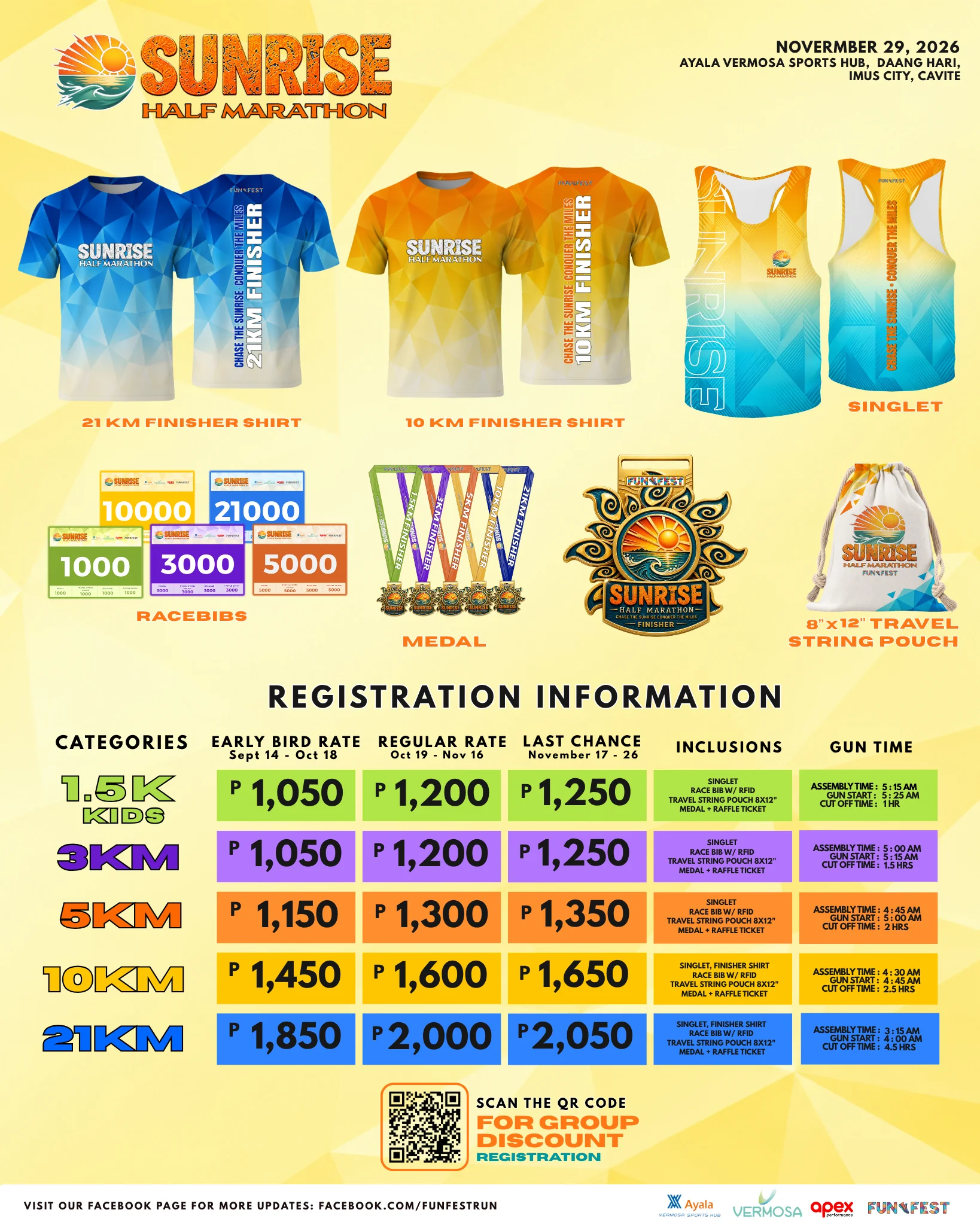 Sunrise Half Marathon 2026