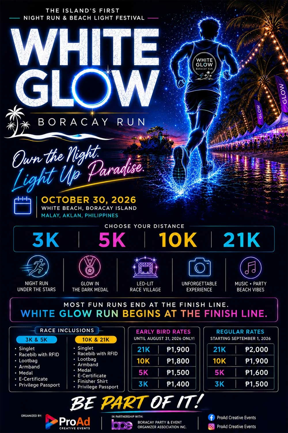 White Glow Run Boracay 2026