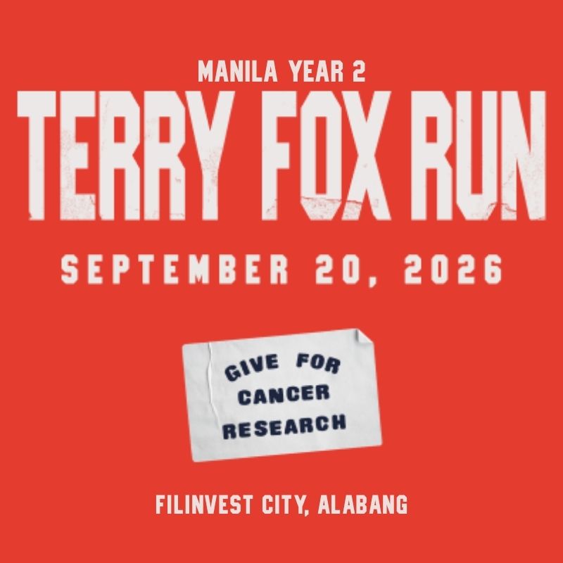 Terry Fox Run Manila 2026