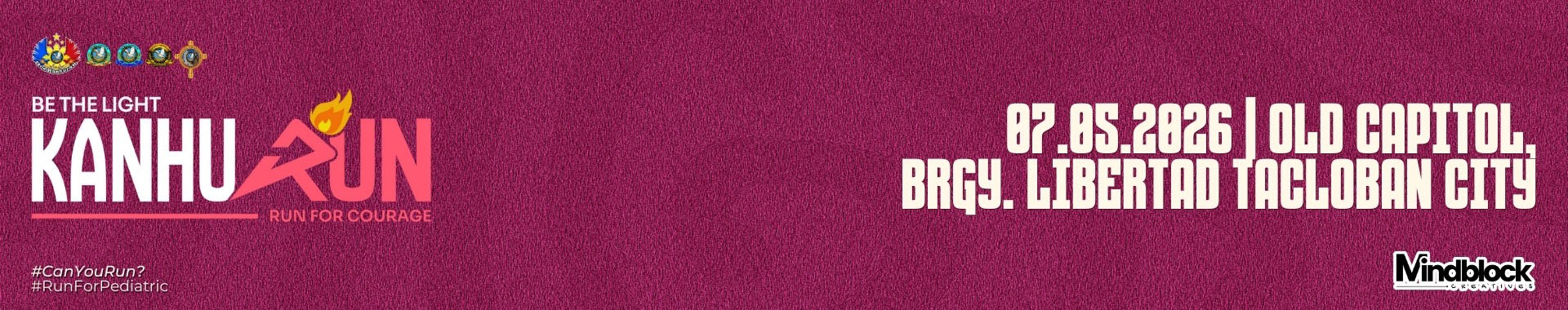 Blurred event banner