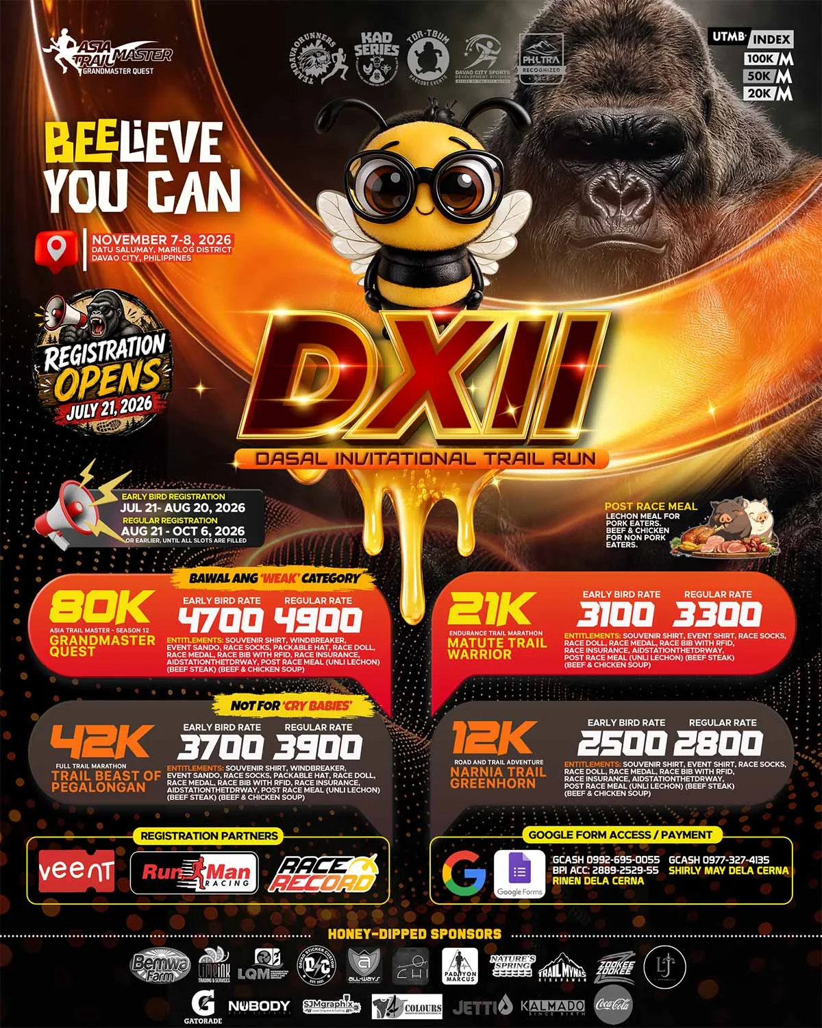 DXII Dasal Invitational Trail Run 2026