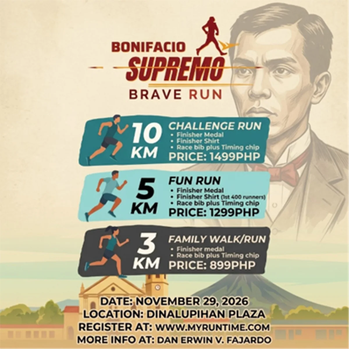 Bonifacio Supremo – Brave Run 2026
